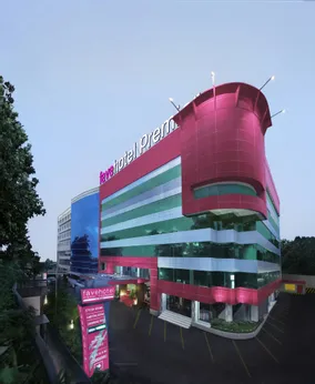 Suasana kawasan Cihampelas Bandung