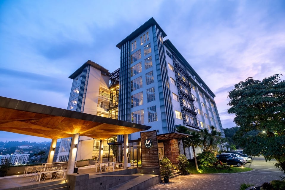 Suasana kawasan Cibeunying Bandung